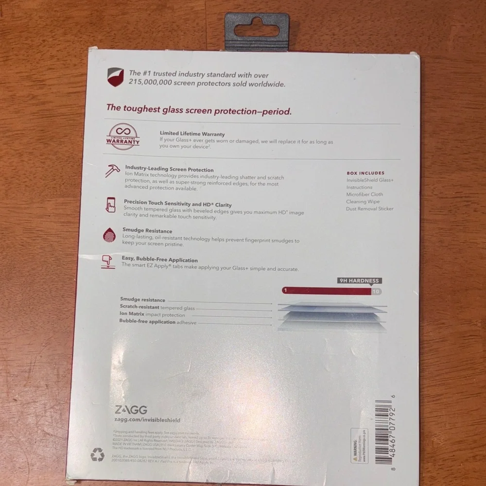 Glass+ Screen Protector for 11-inch iPad Pro - Black